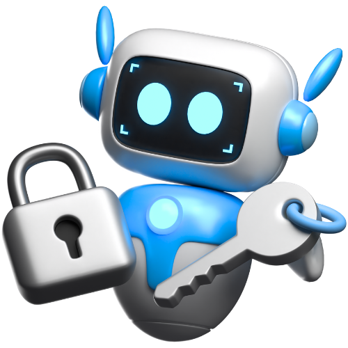 Ikon Keamanan - Data terenkripsi aman